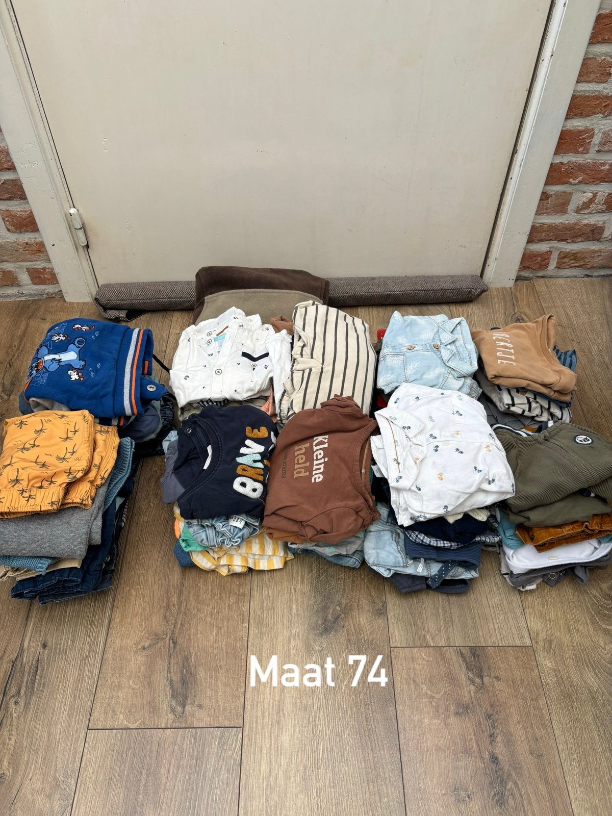 Stapel kleren voor jongens maat 74, Kinderen en Baby's, Ophalen, Gebruikt, Maat 74