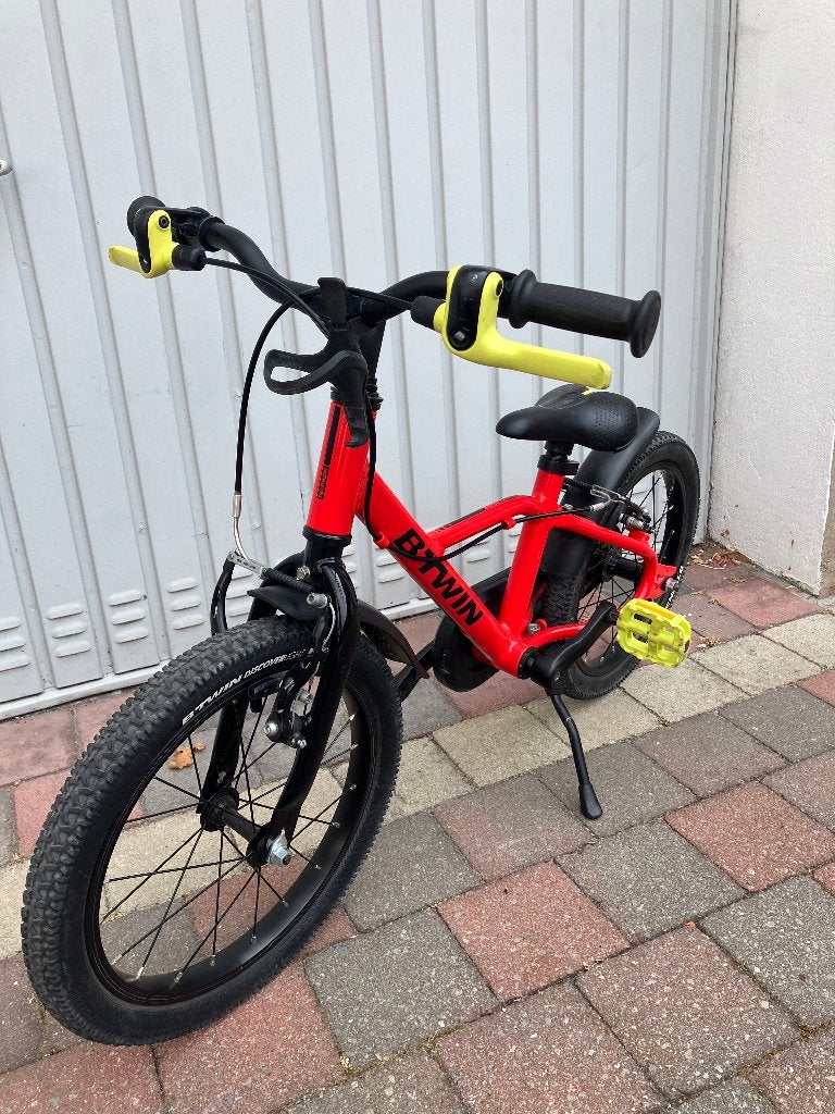 Vélo enfants 16 pouces, Vélos & Vélomoteurs, Frein sur jante, B'twin decathlon, Enlèvement, Comme neuf