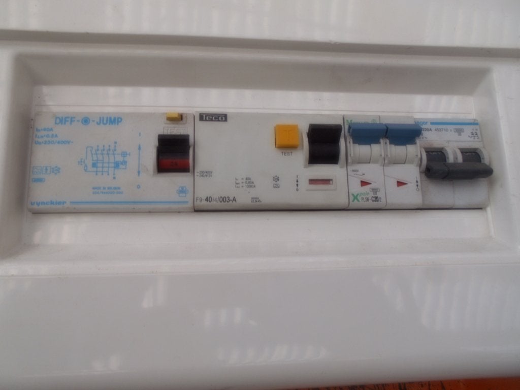 elektriciteitskast-schakelkast-zekeringkast, Ophalen, Gebruikt