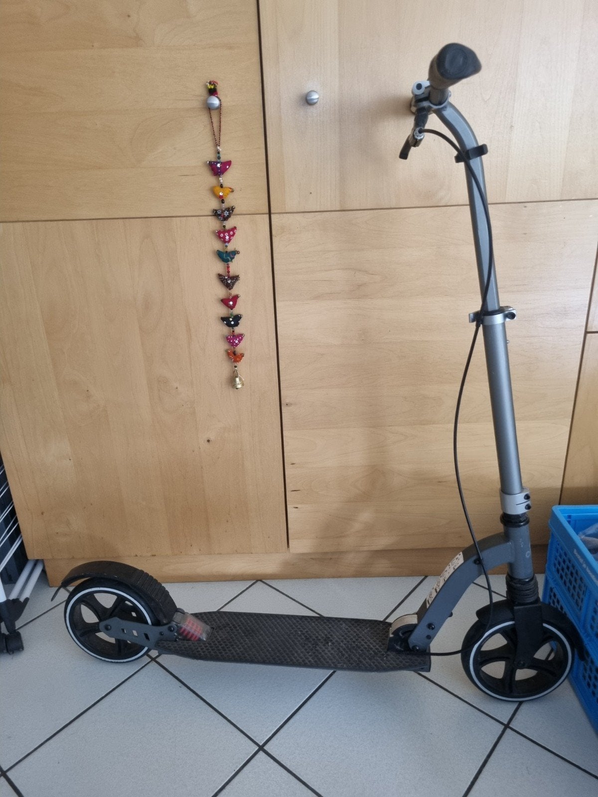 opvouwbare step, in hoogte verstelbaar, hoogste stand 105cm, Vélos & Vélomoteurs, Trottinettes, Enlèvement, Utilisé
