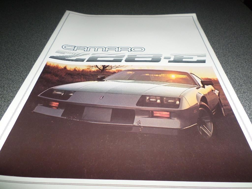 Brochure française de la Chevy Camaro Z28-E, Enlèvement ou Envoi