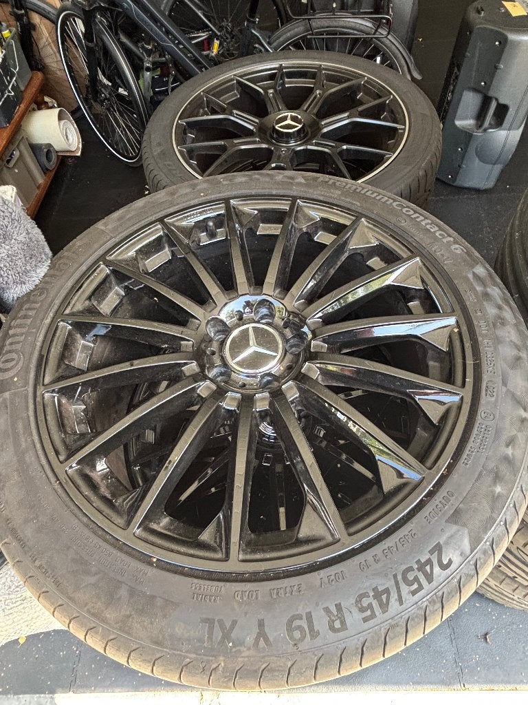 MERCEDES AMG LOOK VELGEN VOOR V KLASSE, Banden en Velgen, Zomerbanden, Ophalen, 19 inch