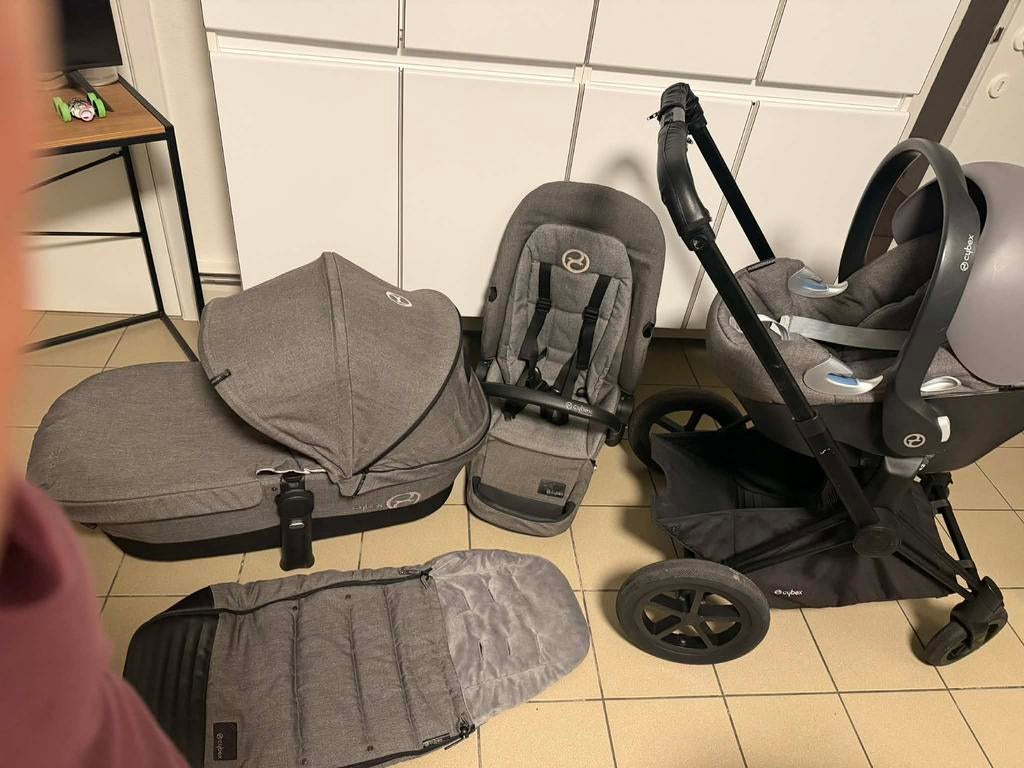 Cybex buggy, Enfants & Bébés, Autres marques, Avec siège auto, Enlèvement, Utilisé