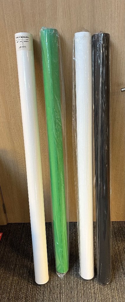 Lot de toiles de fond en carton pour photographe, Ophalen, Zo goed als nieuw, Papier of Karton