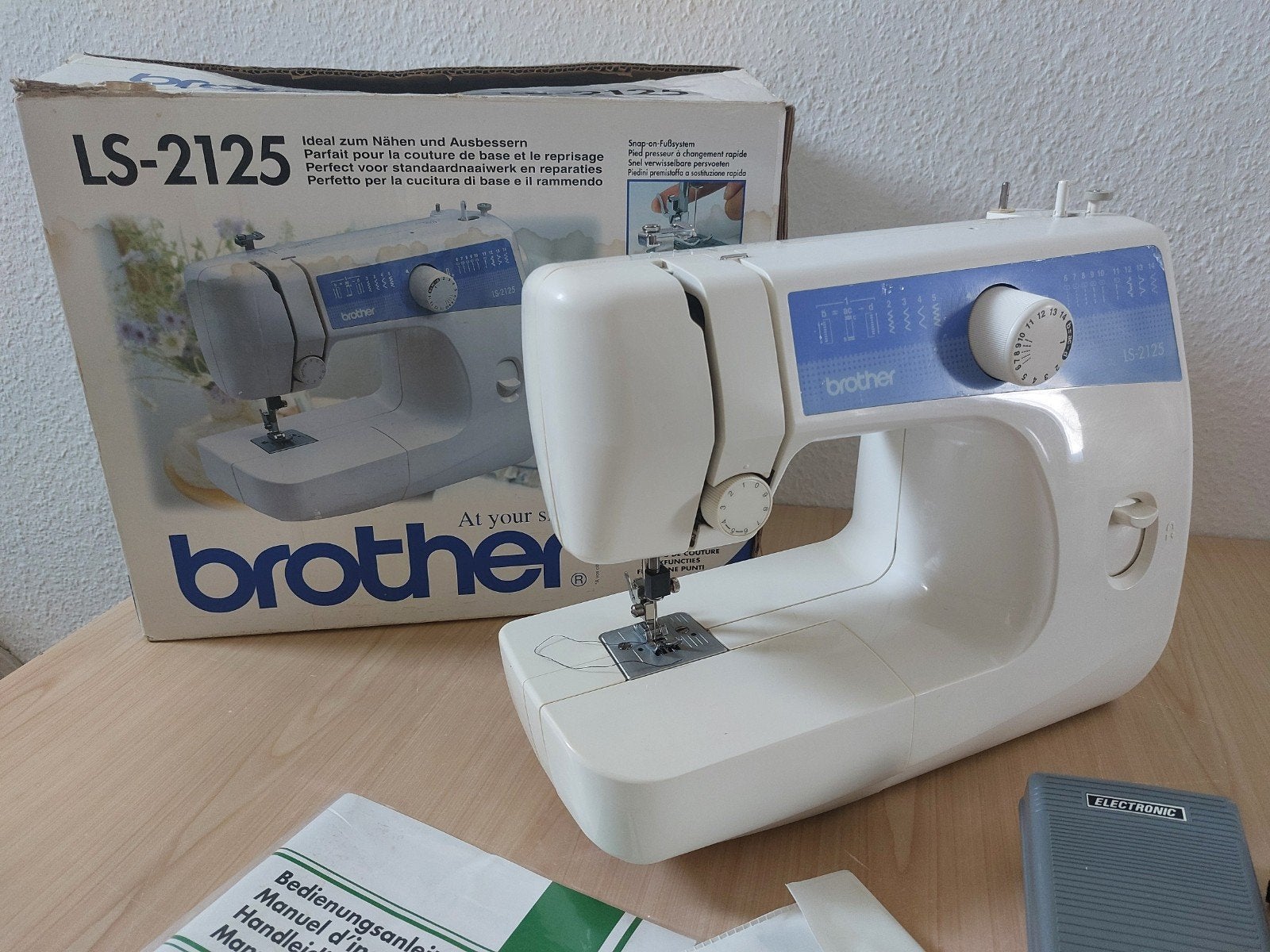 Machine à coudre brother, Hobby & Loisirs créatifs, Machines à coudre & Accessoires, Enlèvement, Machine à coudre, Brother