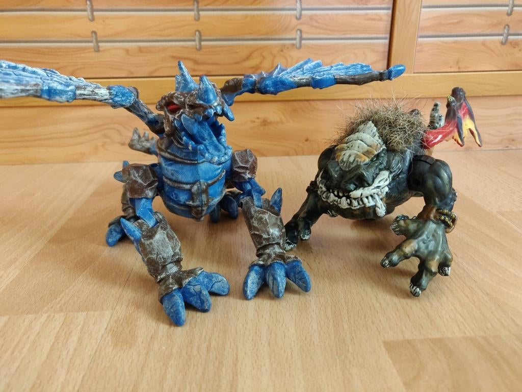 Mega bloks frost dragon en hairy backed swamp dragon, Ophalen of Verzenden