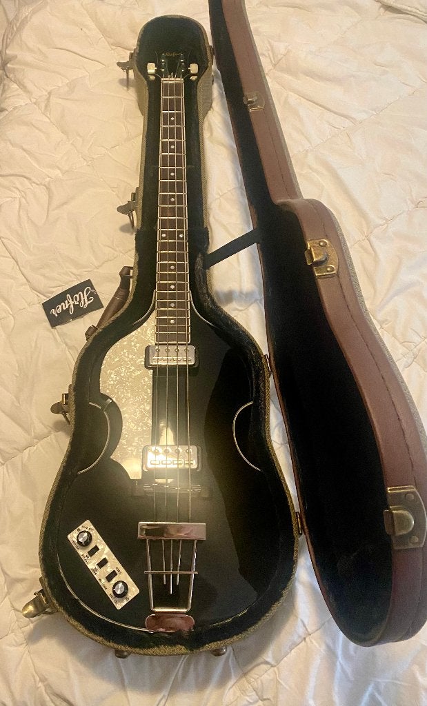 HOFNER HCT500/1L - BK - Hedendaagse serie - LINKSHANDIG, Muziek en Instrumenten, Ophalen, Zo goed als nieuw, Volume