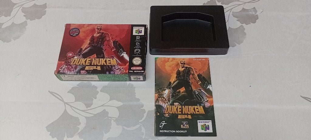 Boîte + Notice Duke Nukem 64 Nintendo 64 (Sans Jeu), Enlèvement ou Envoi