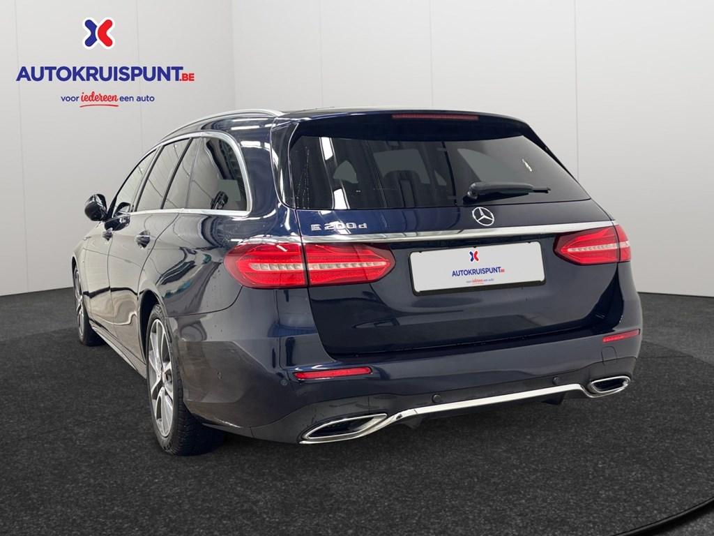 Mercedes-Benz E 200 E200d Sport Style aut. Leder GPS Camera, Auto's, Blauw, Parkeersensor, Te koop, 128 g/km