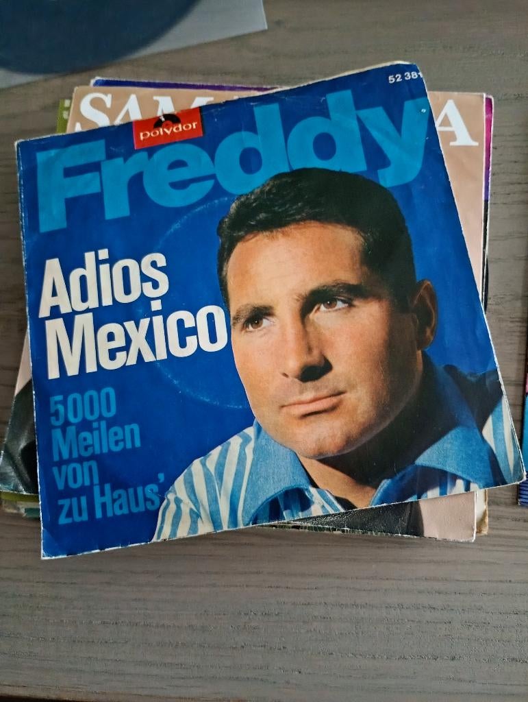 Freddy - Adios Mexico, Gebruikt, 7 inch, Single, Ophalen of Verzenden
