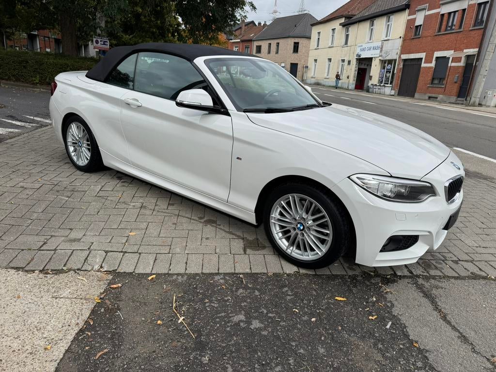 À vendre TEKOOP BMW 220 D pak M  45.000 km !!!!!!!, Autos, Achat, Euro 6, Entreprise, Cabriolet