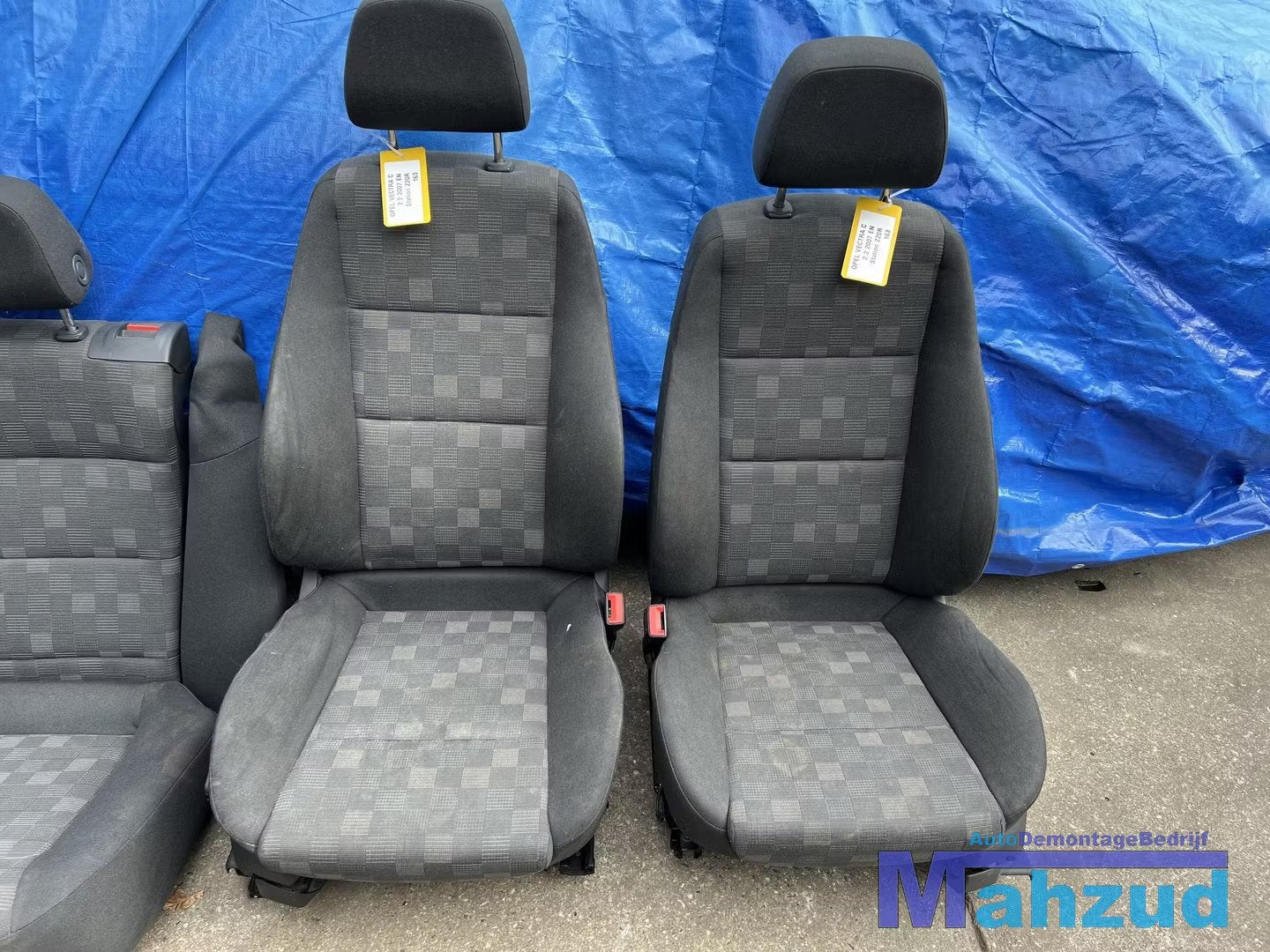 OPEL VECTRA C STATION compleet stof interieur 2003-2009, Auto-onderdelen, Gebruikt, Opel Automobile GmbH, Kontakt@opel-infoservice.de