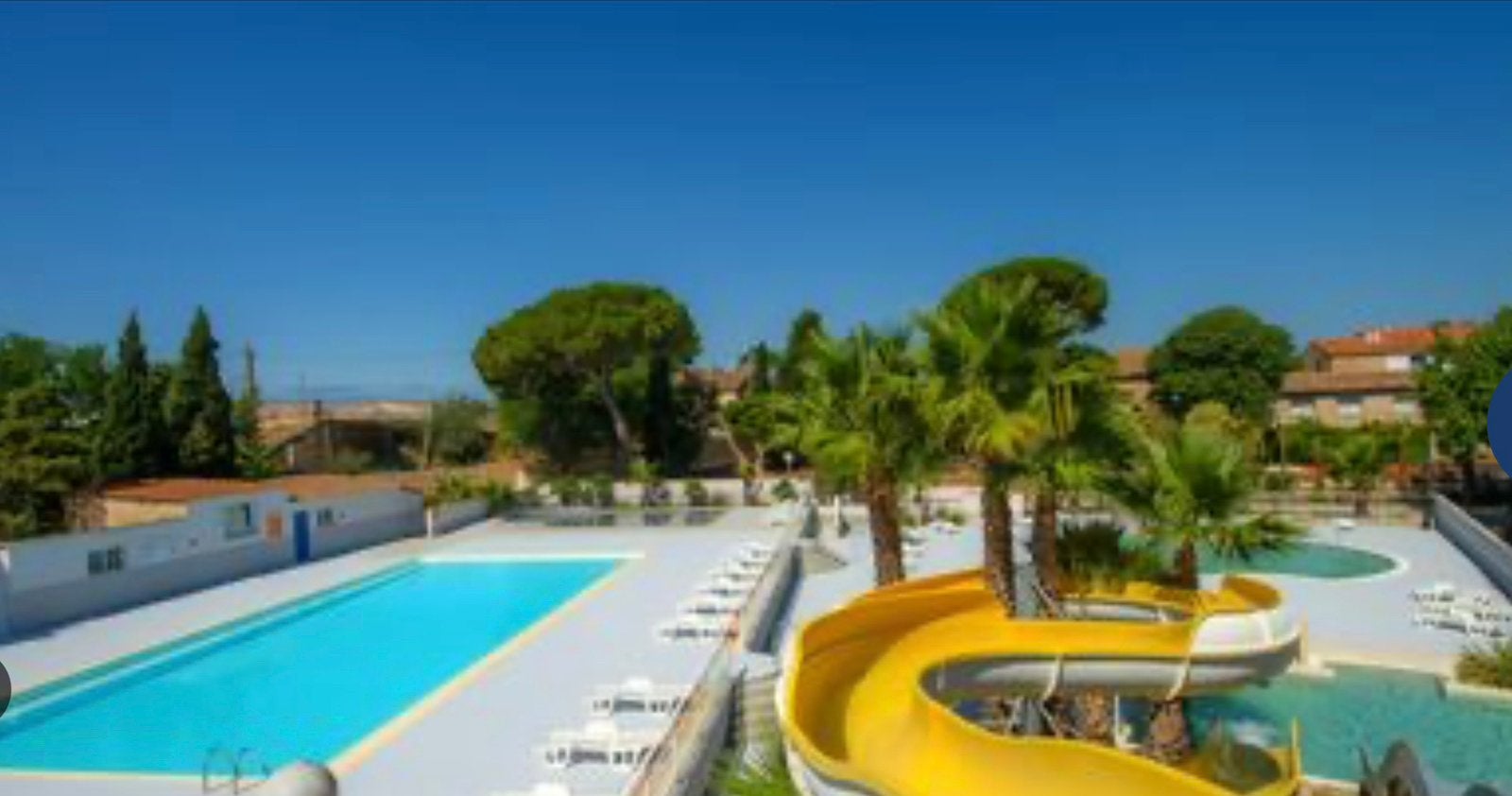 Location mobile home 3chambres dans Camping au cap D’agde, Climatisation, 1 chambre
