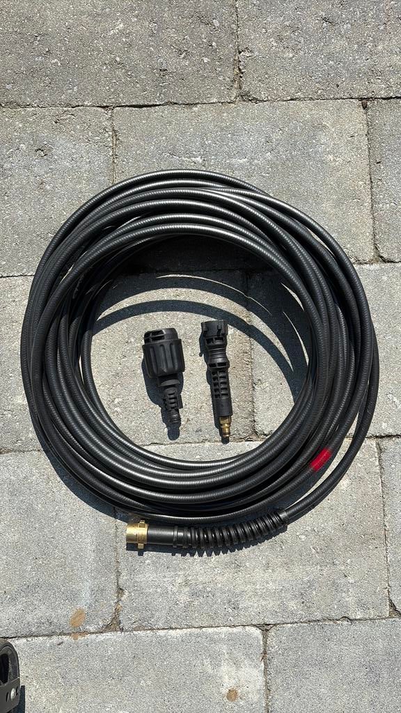 Rioolrat 15m hogedrukslang met adaptors, Ophalen, Zo goed als nieuw