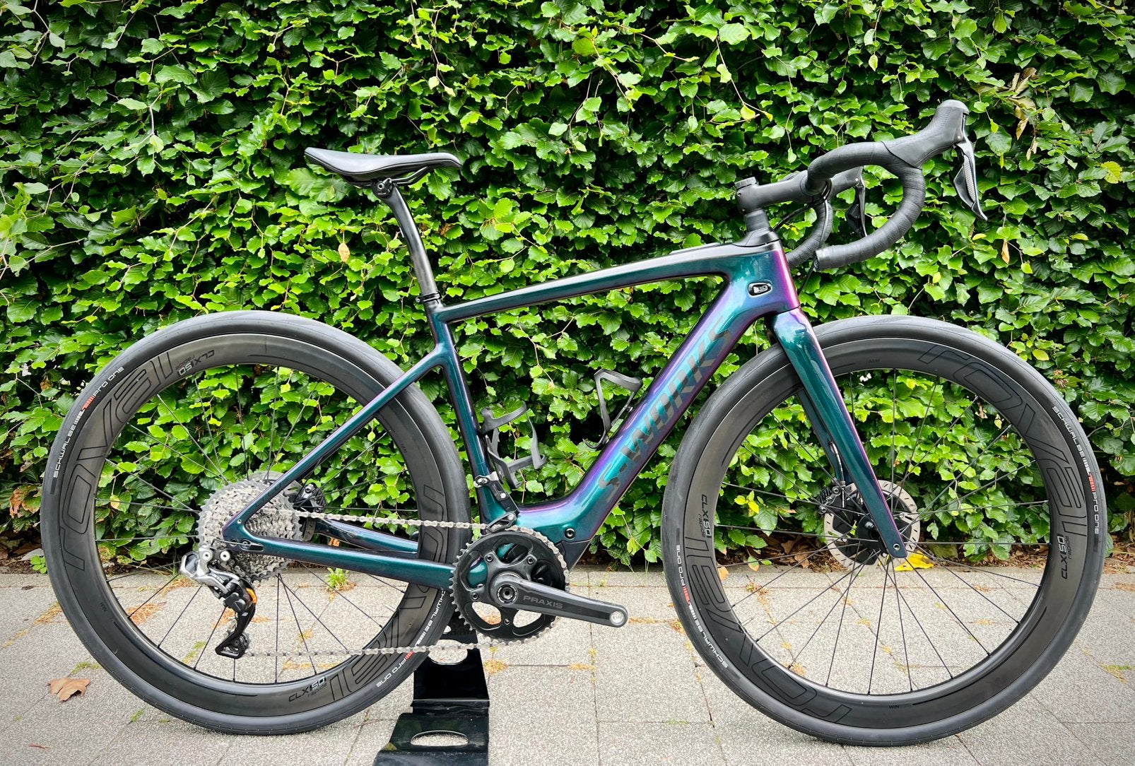 Elektrische Sworks Creo Turbo SL Gravel Di2 XTR Roval CLX50, Enlèvement ou Envoi, Comme neuf, 53 à 57 cm, Hommes
