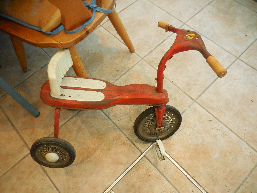 Zeer oude driewieler van Giordani  collector, Verzenden