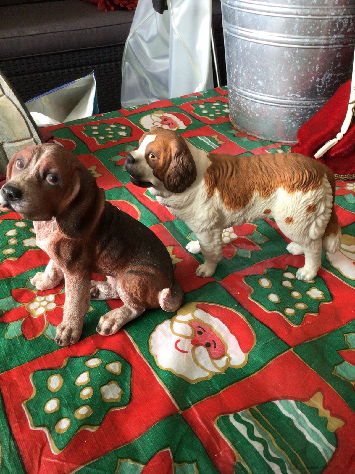 Twee beeldjes honden, Verzamelen, Ophalen of Verzenden