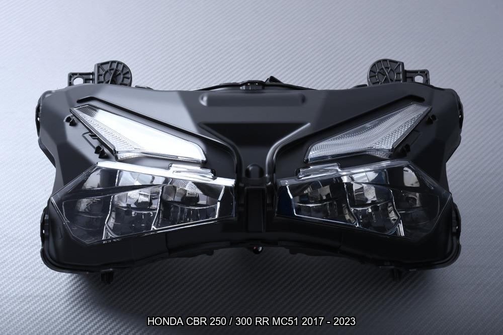 Phare / Optique LED AVDB pour HONDA CBR 250 RR 2017 - 2023