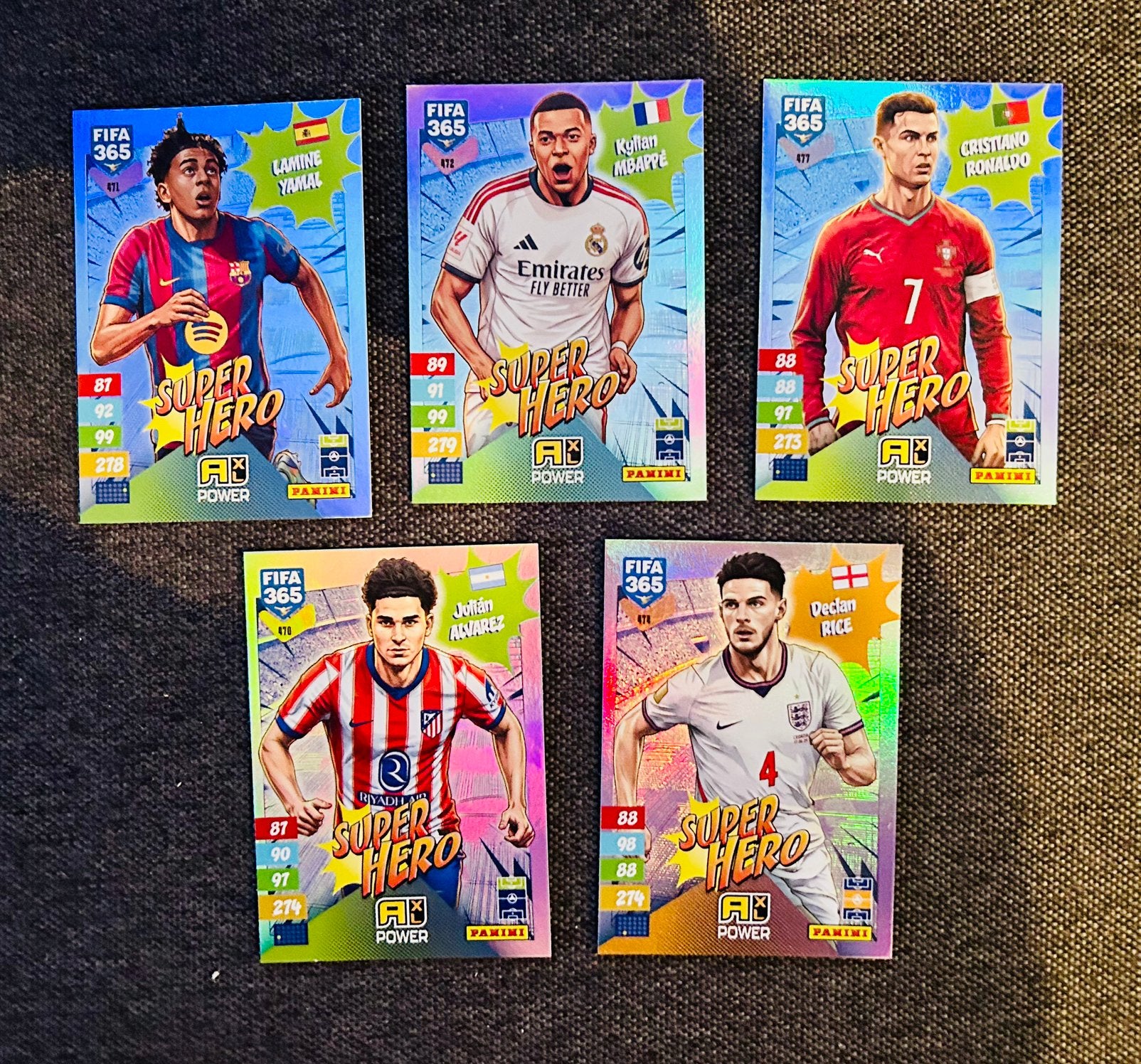 Panini fifa 365 adrenalyn 2027 Set van 5 Nordic kaarten, Ophalen of Verzenden, Nieuw, Meerdere plaatjes