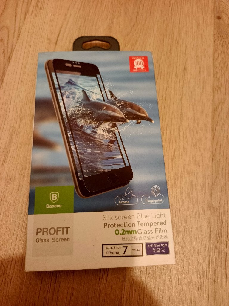 Verre trempé Baseus iPhone  anti-lumière bleue, Télécoms, Téléphonie mobile | Housses, Coques & Façades | Apple iPhone, Enlèvement
