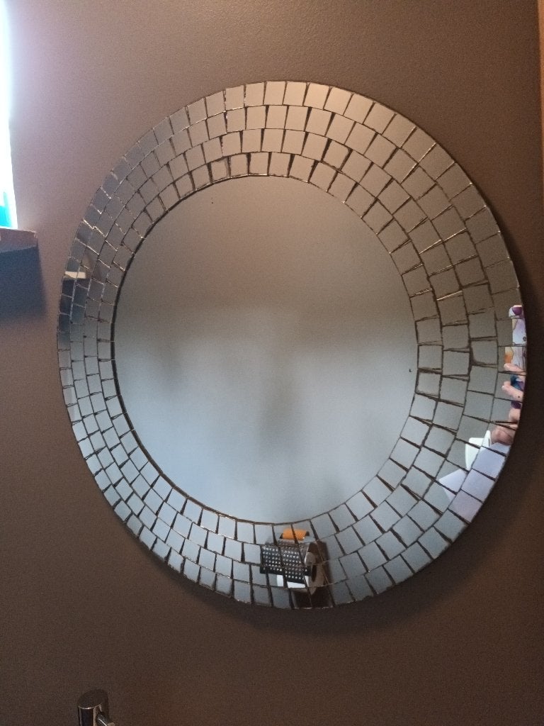 Miroir, Moins de 100 cm, Rond, Enlèvement, Utilisé