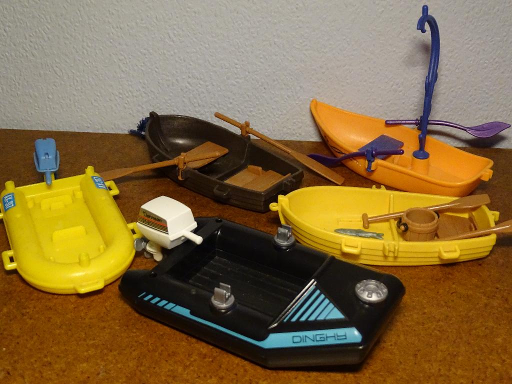 Playmobil setje bootjes, Kinderen en Baby's, Speelgoed | Playmobil, Ophalen of Verzenden, Gebruikt, Los Playmobil