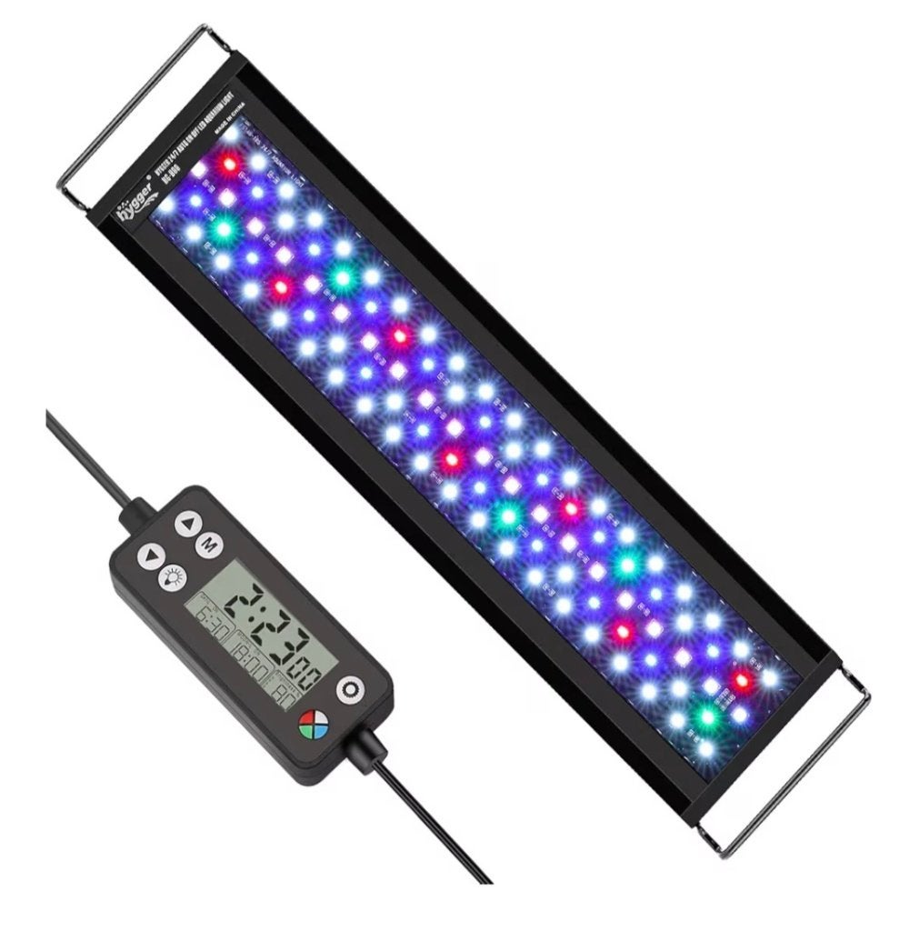 Hygger aquarium lamp full spectrum 45 tot 60cm, Ophalen, Verlichting of Verwarming, Overige merken, Zo goed als nieuw