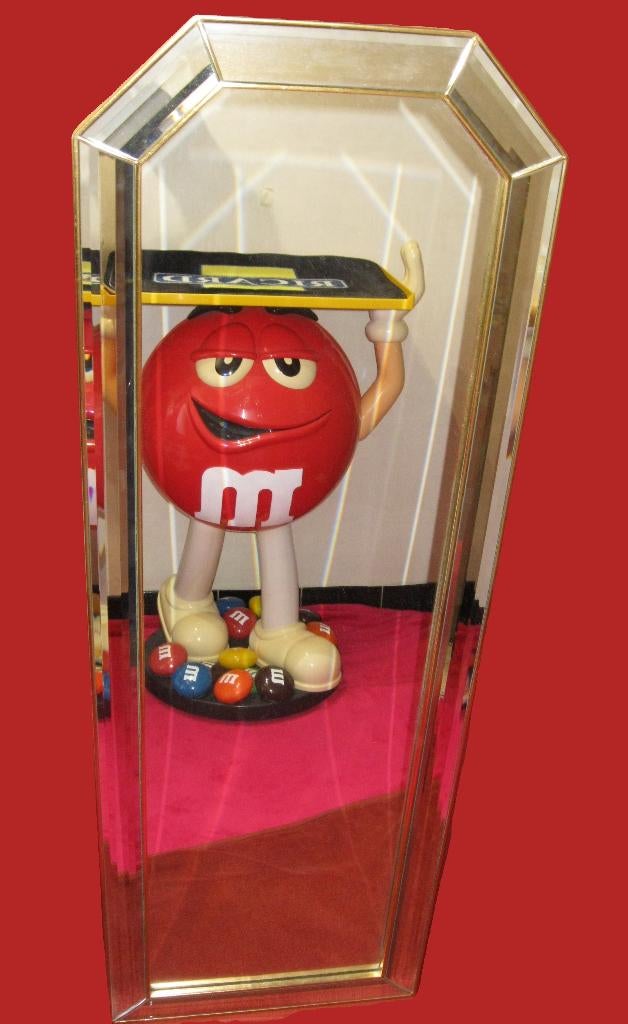 Vintage zonnebloemspiegel zonnespiegel Deknudt., Ophalen