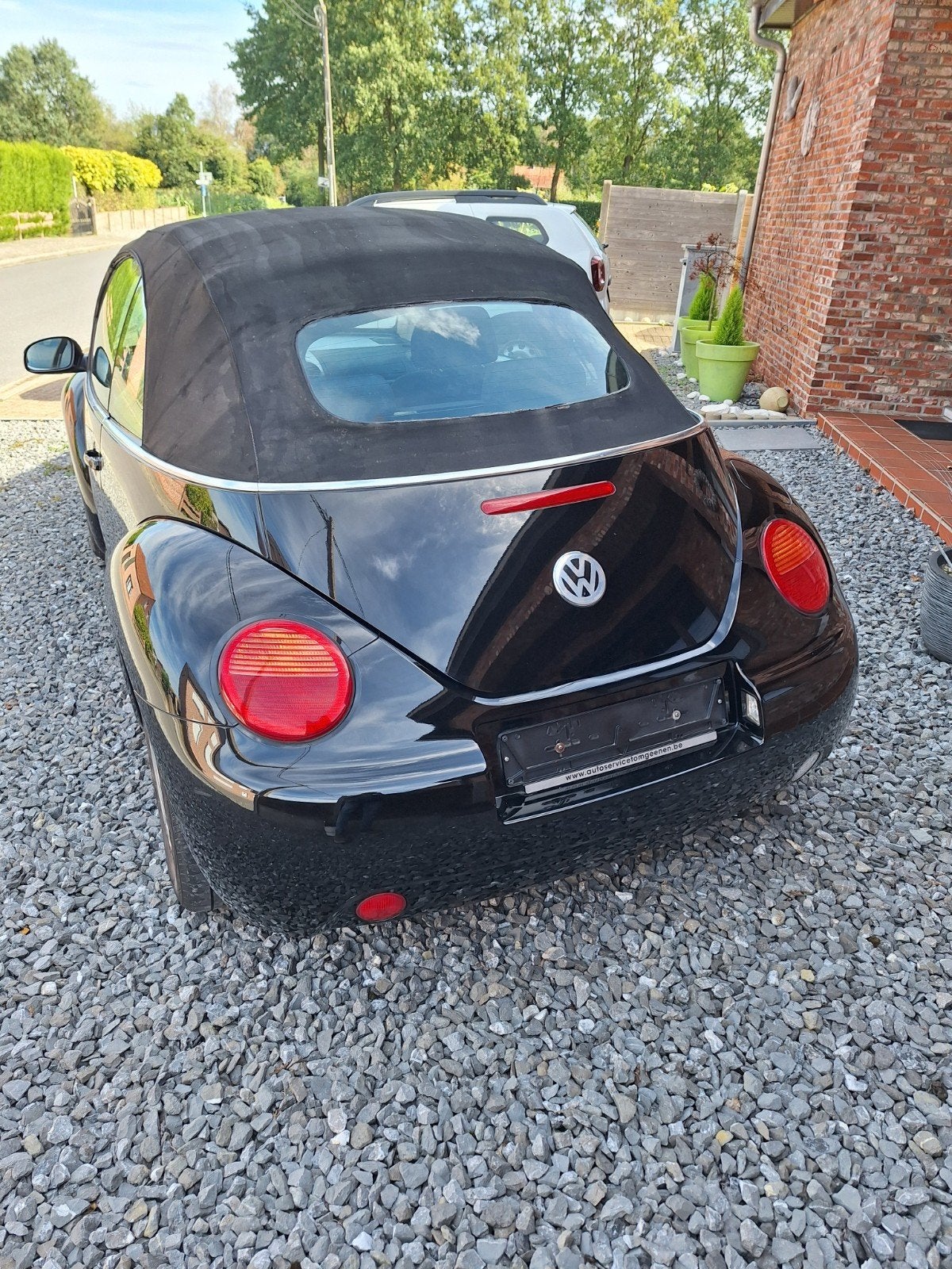 vw new beetle 03-2003 cabrio, Auto's, Stof, Beetle (Kever), Cabriolet, 1600 cc