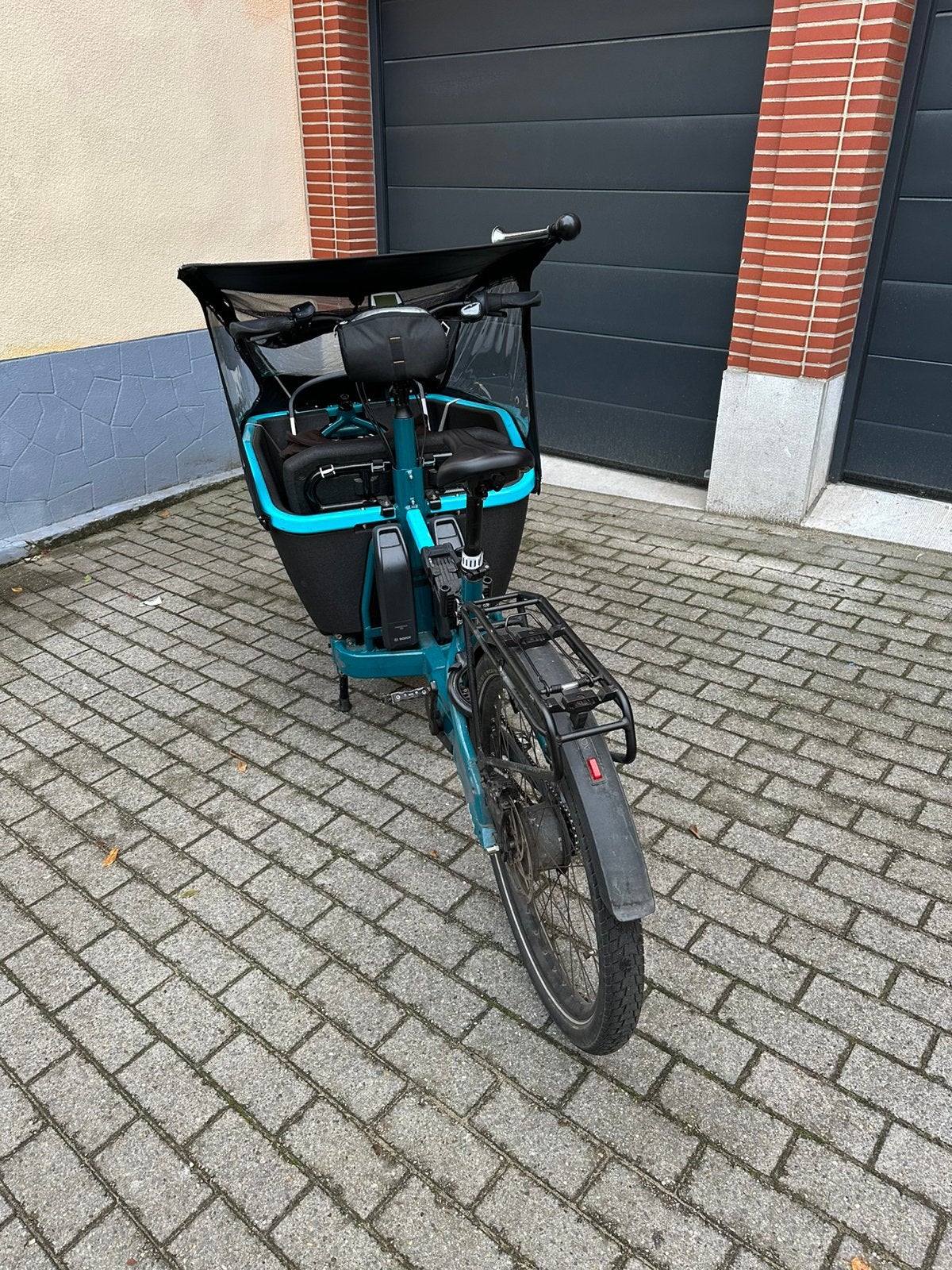 CUBE CARGO, Fietsen en Brommers, Gebruikt, Huif, 2 kinderen, Schijfrem