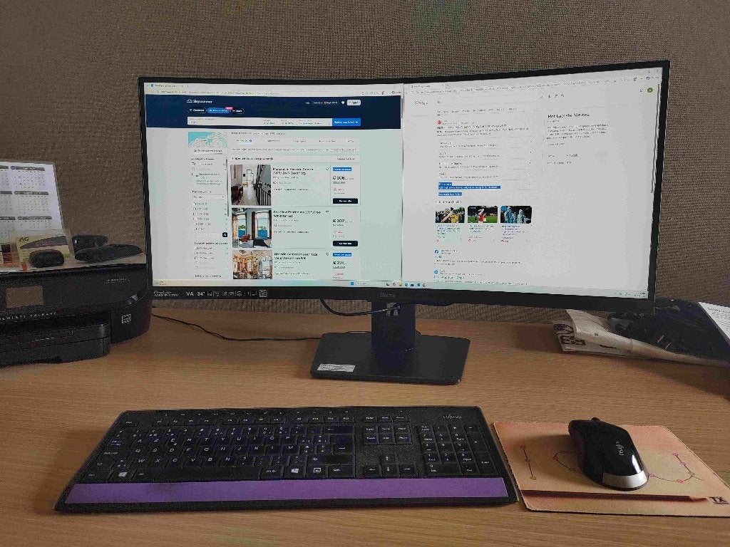 IIyama Monitor, Computers en Software, Ophalen, 101 t/m 150 Hz, VA, Nieuw