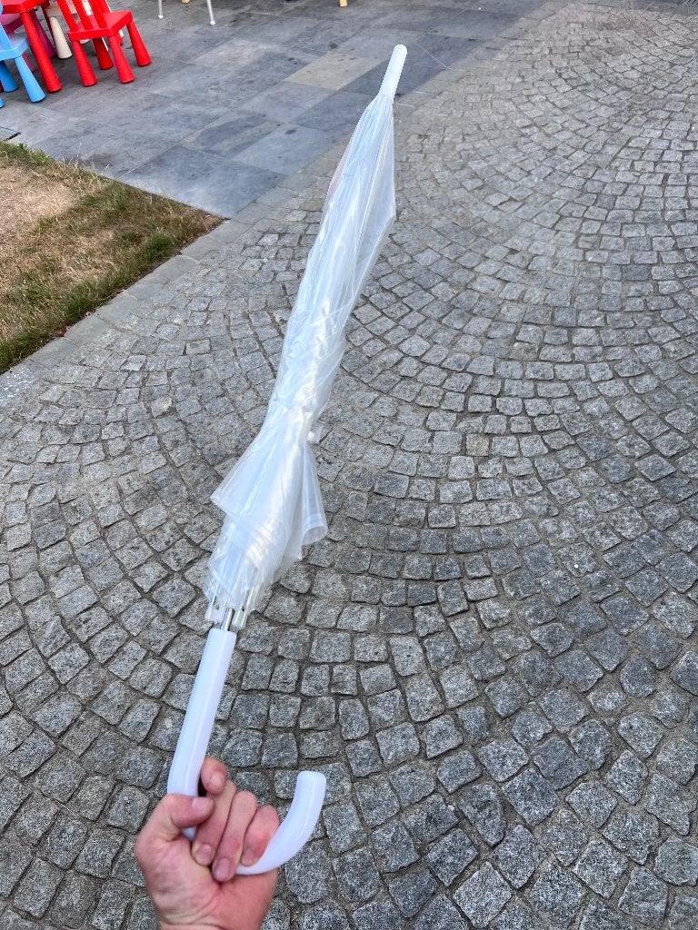 Doorzichtige paraplu’s, Ophalen of Verzenden, Transparant, Nieuw