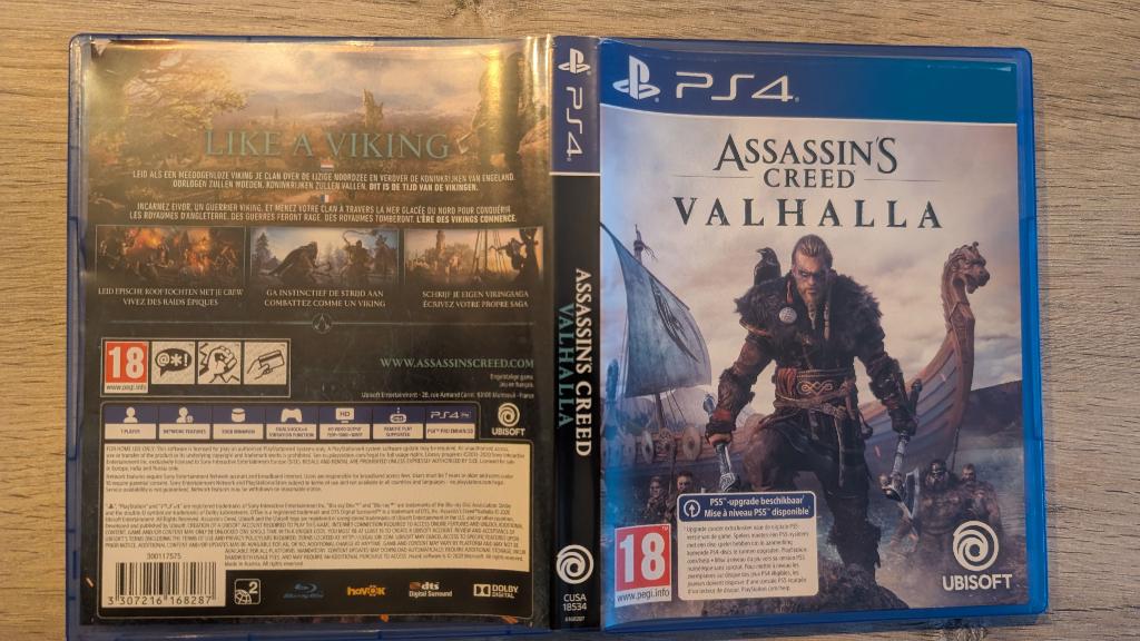 Assassin’s Creed Valhalla – PS4, Consoles de jeu & Jeux vidéo, Jeux | Sony PlayStation 4, Enlèvement ou Envoi, 1 joueur, À partir de 18 ans