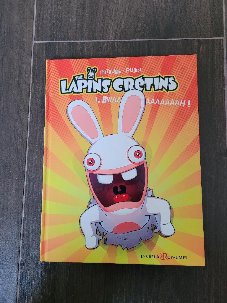 BD les lapins crétins tome 1, Boeken, Stripverhalen, Eén stripboek, Ophalen