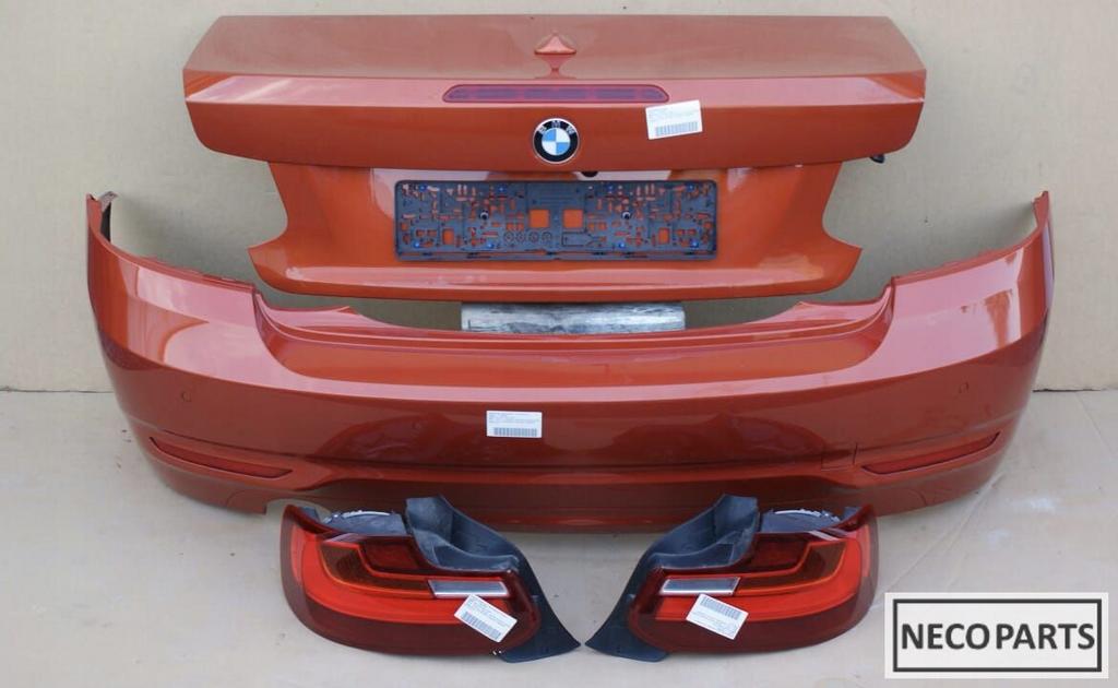 BMW 2 SERIE F32 CABRIOLET ACHTERKLEP ACHTERDEUR OP AANVRAAG, Arrière, -, Haillon arrière, Utilisé
