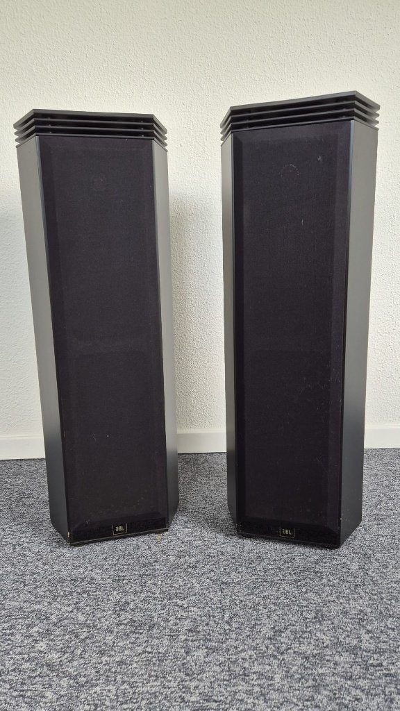 J.B.L Set HP-420 stereo luidsprekers, Ophalen, Speakerset, Zo goed als nieuw, Basreflex