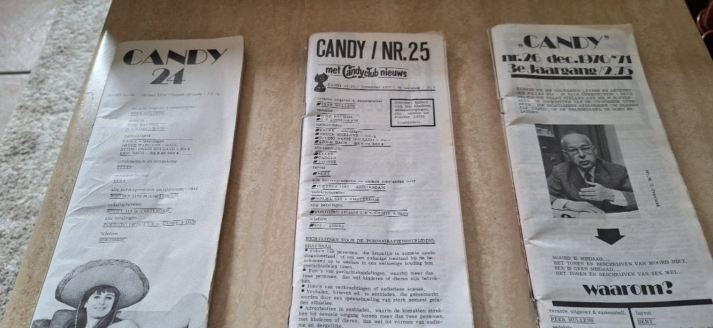 5 tijdschriften Candy, Collections, Revues, Journaux & Coupures, Enlèvement