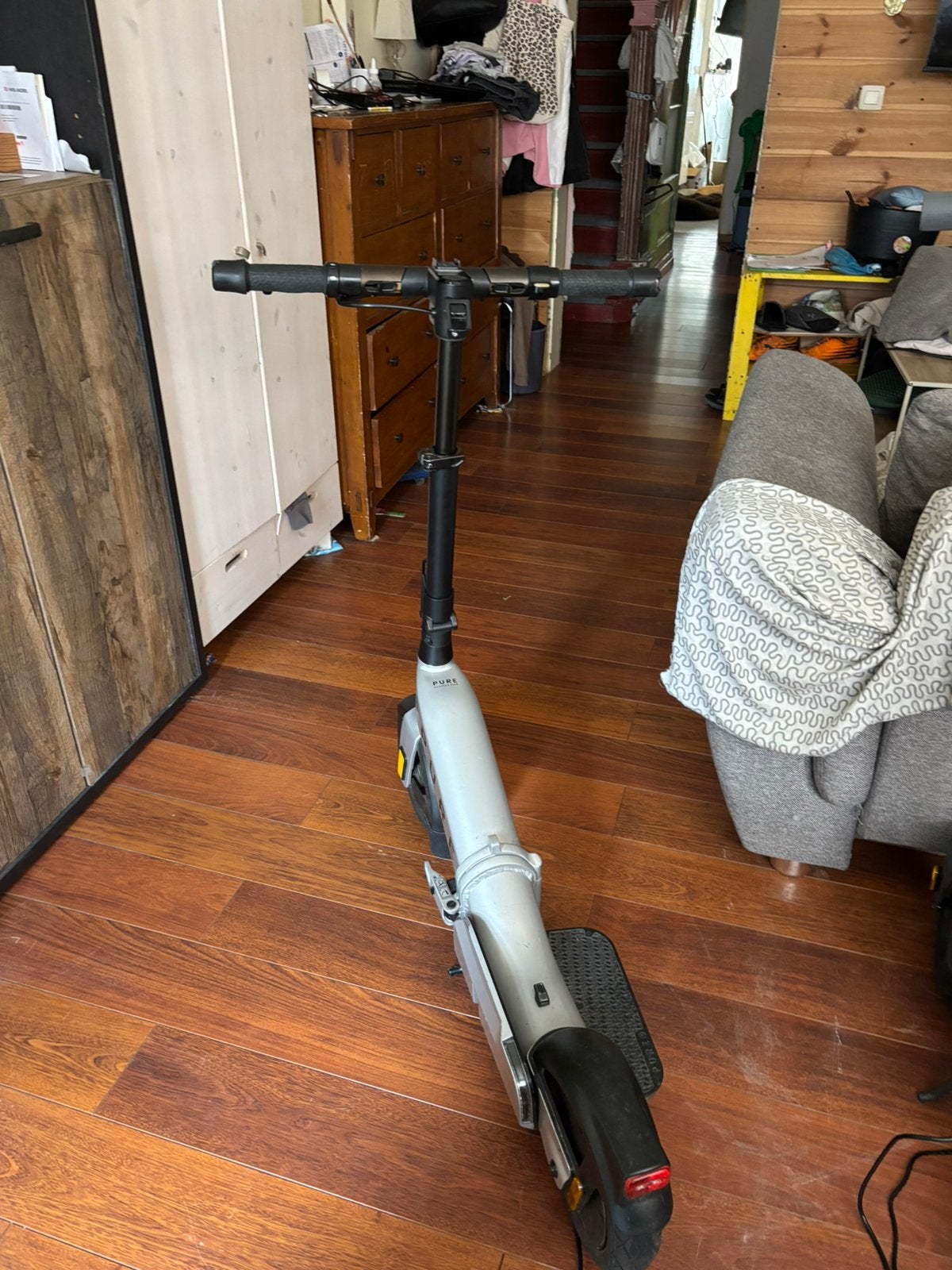 Pure advance flix, Fietsen en Brommers, Ophalen, Gebruikt, Elektrische step (E-scooter)