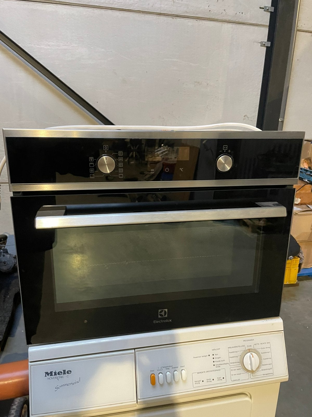Electrolux EVL6E40X CombiQuick Four combiné encastré de luxe, Electroménager, Enlèvement, Comme neuf, Encastré, Four combiné