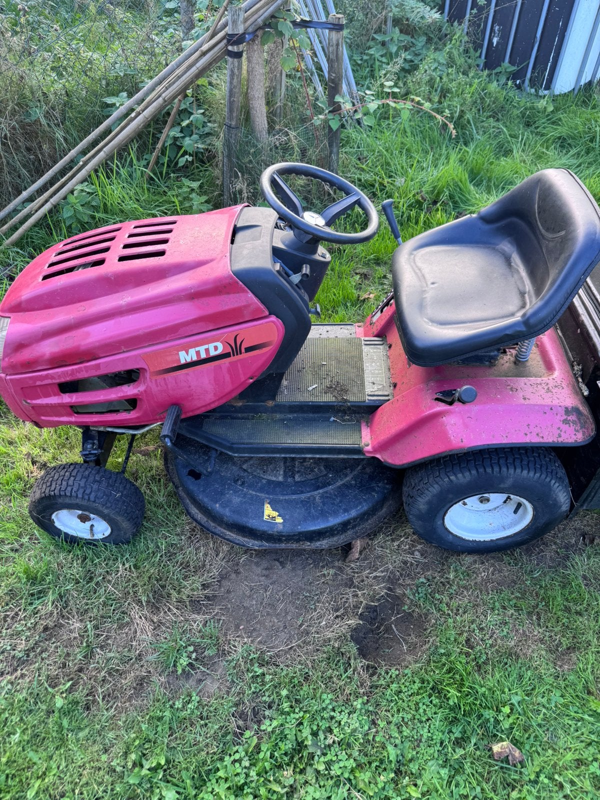 Zitmaar MTD, Tuin en Terras, Ophalen, Gebruikt, Elektrische starter, 90 tot 120 cm
