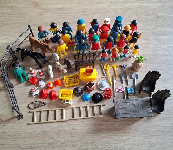 Partij (Vintage) Playmobil, Kinderen en Baby's, Speelgoed | Playmobil, Ophalen, Gebruikt, Losse onderdelen, Overige typen