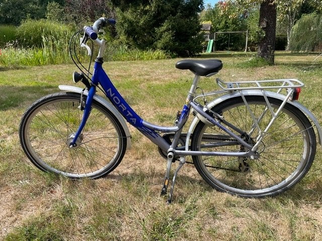 Meisjesfiets Norta 22 inch, Fietsen en Brommers, Ophalen, 22 inch, Gebruikt, Velgrem