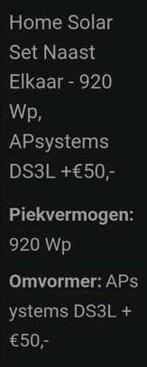 Plug In zonnepanelen, Ophalen