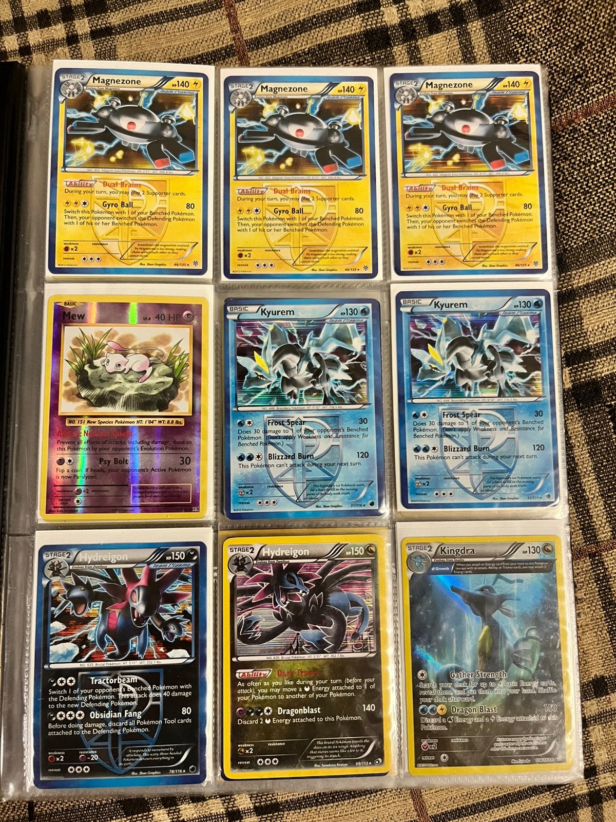 152 Pokémonkaarten – holo/reverse, Ophalen of Verzenden, Zo goed als nieuw