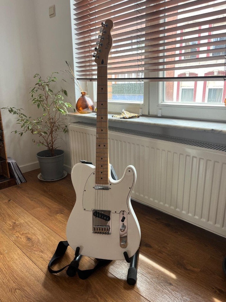 Guitare – Fender Telecaster (Mexico), Olympic White, Enlèvement, Comme neuf, Solid body, Fender