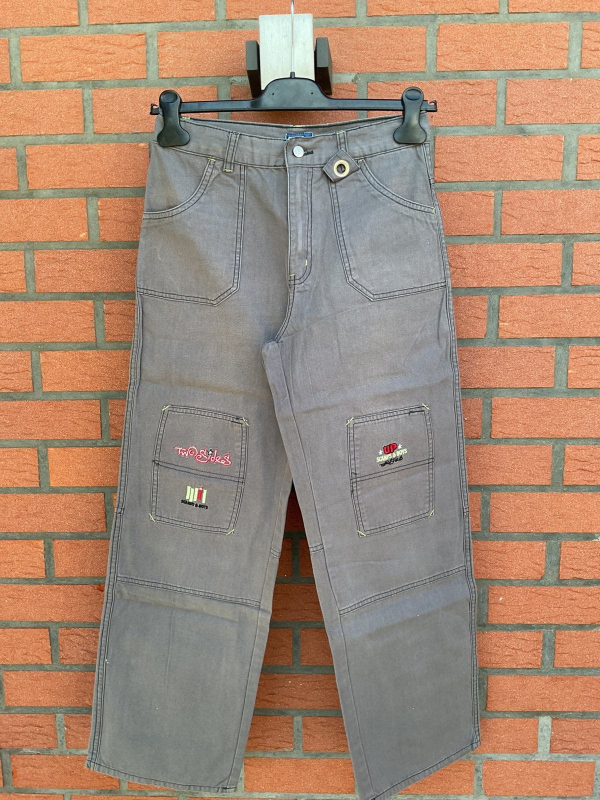 Grijze jongensbroek Maat 158 zie foto en beschrijving, Kinderen en Baby's, Kinderkleding | Maat 158, Ophalen of Verzenden, Gebruikt