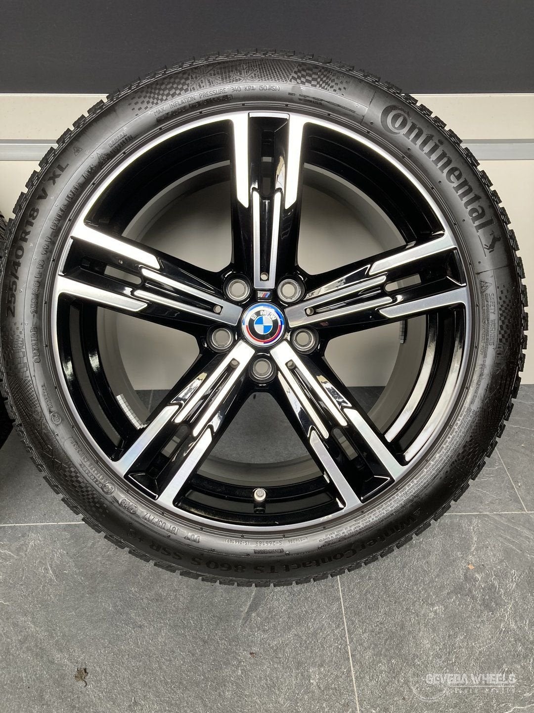 18” originele BMW 3 serie G20 G21 848M velgen + winterbanden, 18 inch, Gebruikt, -, -