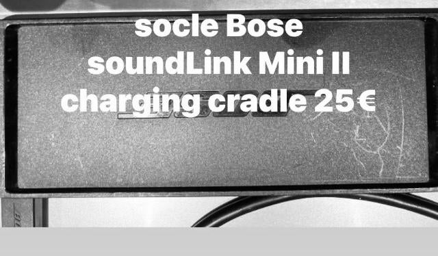 Socle Bose noir soundlink, Audio, Tv en Foto, Ophalen, Gebruikt, Overige typen, Bose