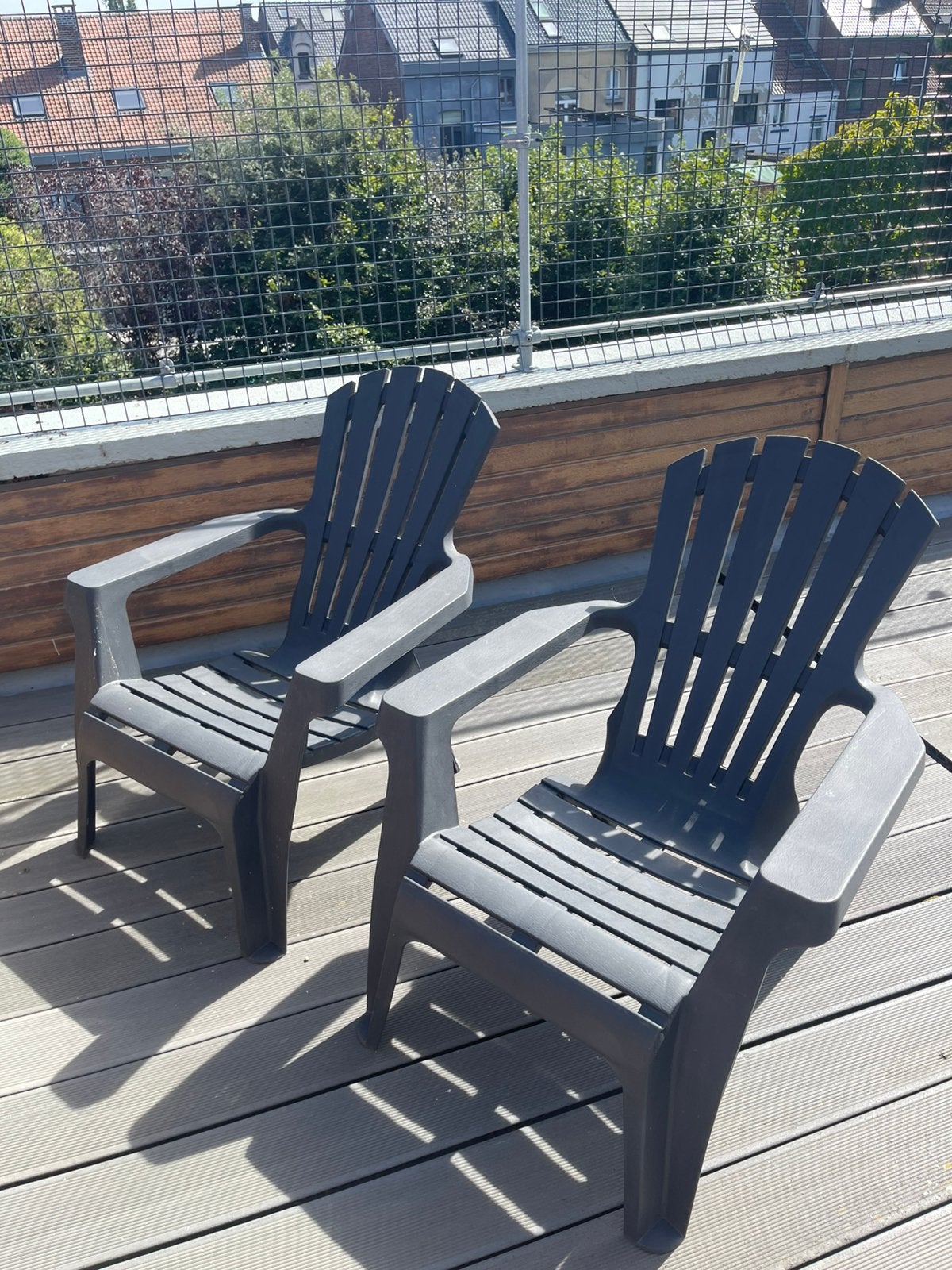 Ensembles de 2 chaises / transats de jardin / terasse, Jardin & Terrasse, Enlèvement, Comme neuf