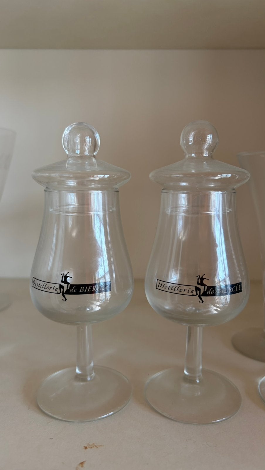 Verres pour eau de Villée, Collections, Enlèvement, Comme neuf